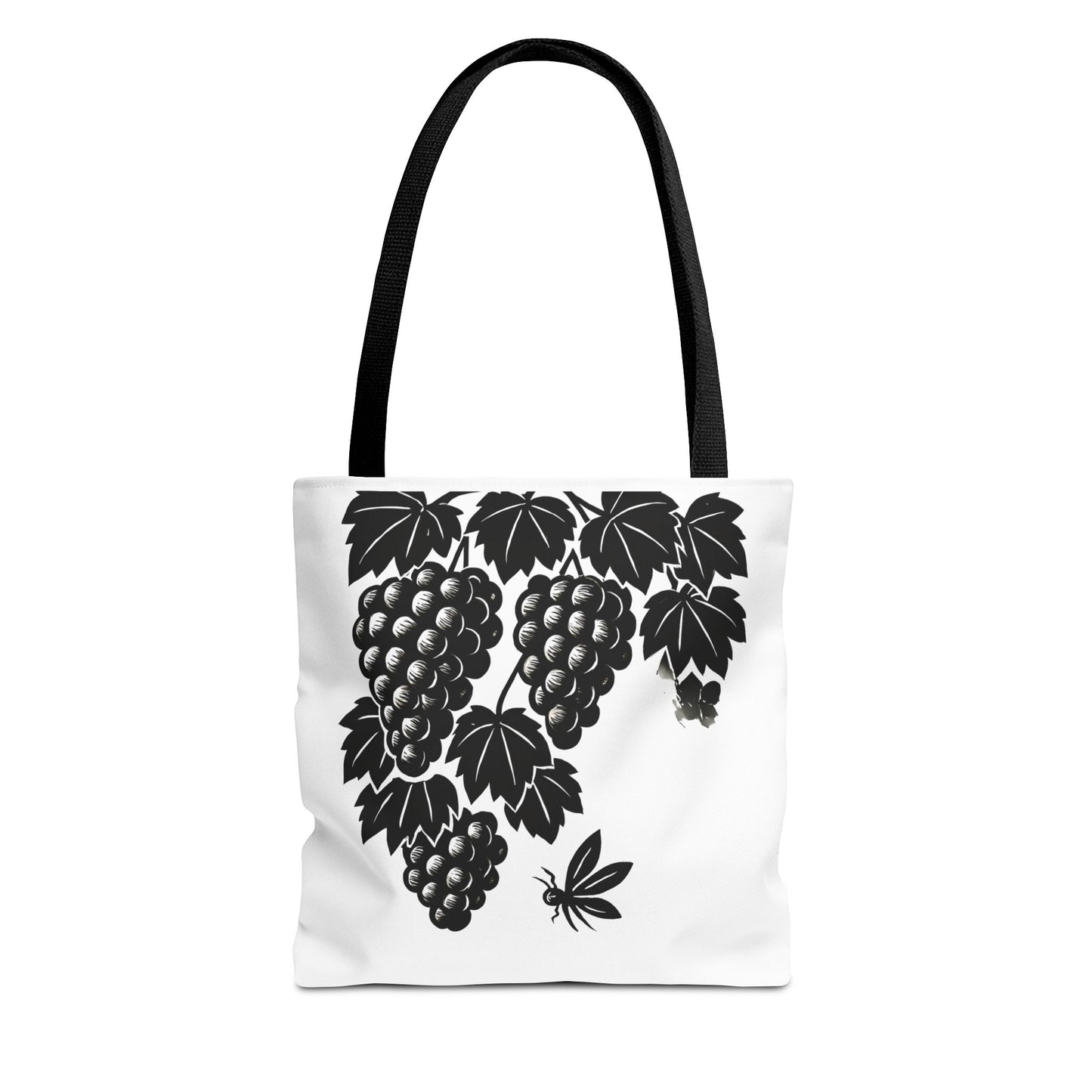 Grape Vine Tote Bag - Stylish Reusable Shopping Bag, Gift for Wine Lovers, Farmers Market Accessory, Elegant Floral Design