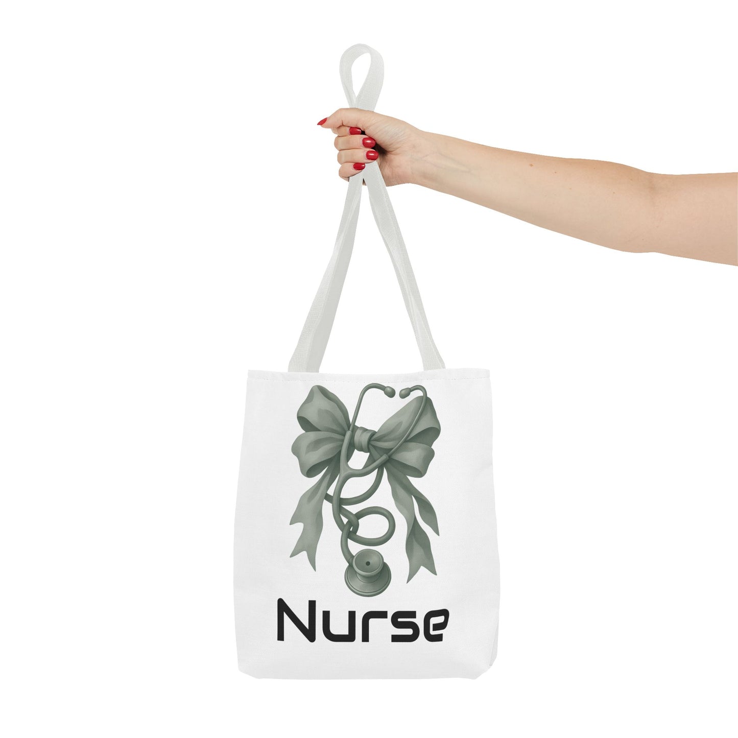 Personalize Nurse Tote Bag with Stethoscope Design | Gift for Healthcare Workers | Nursing School Essentials | Hospital Bag