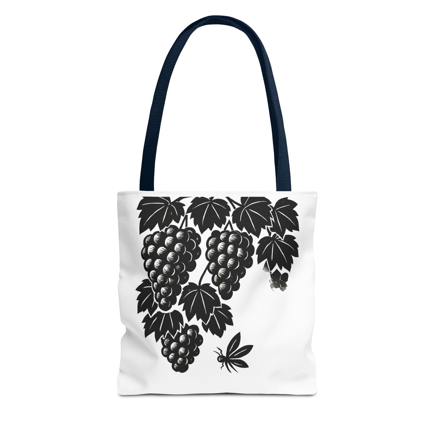 Grape Vine Tote Bag - Stylish Reusable Shopping Bag, Gift for Wine Lovers, Farmers Market Accessory, Elegant Floral Design