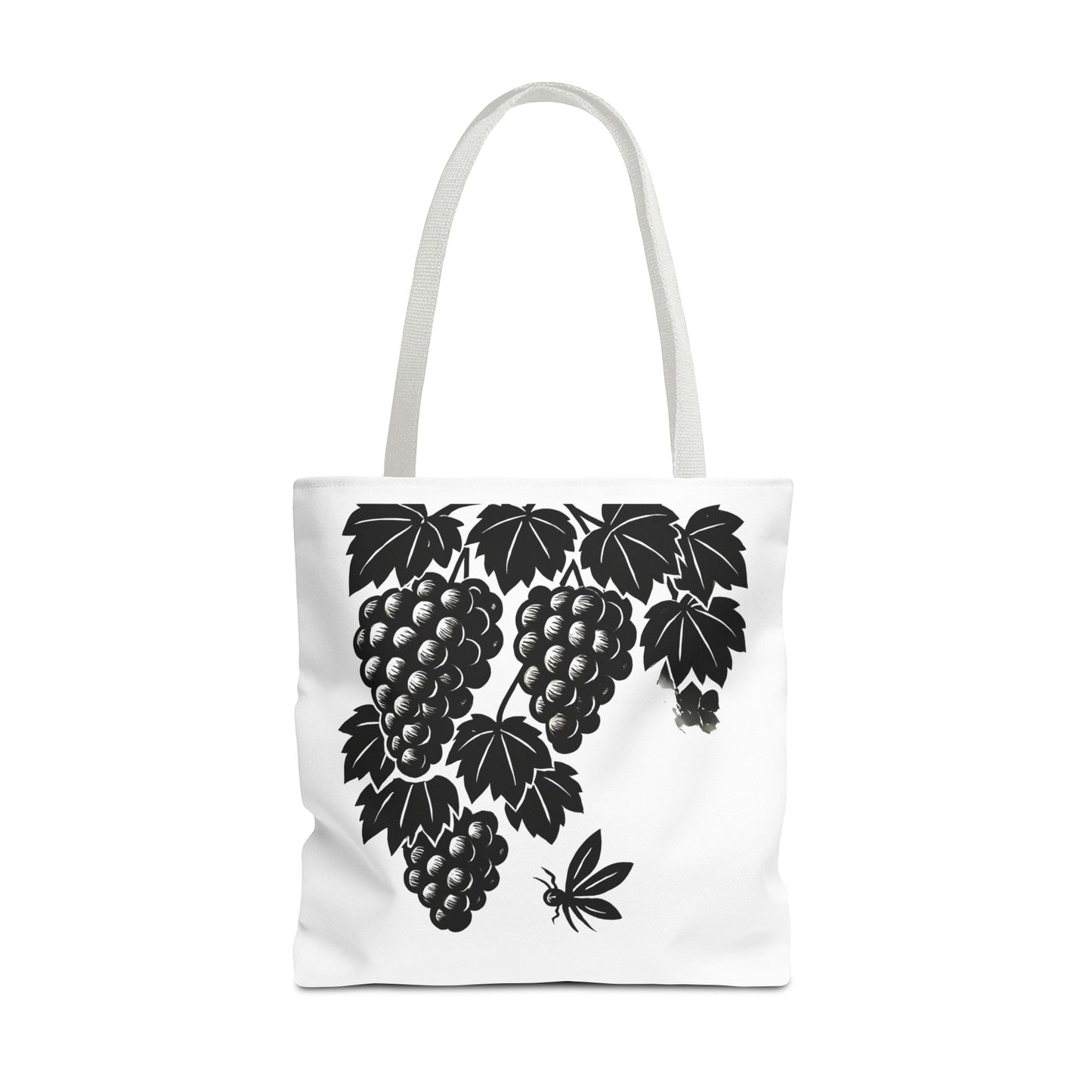 Grape Vine Tote Bag - Stylish Reusable Shopping Bag, Gift for Wine Lovers, Farmers Market Accessory, Elegant Floral Design