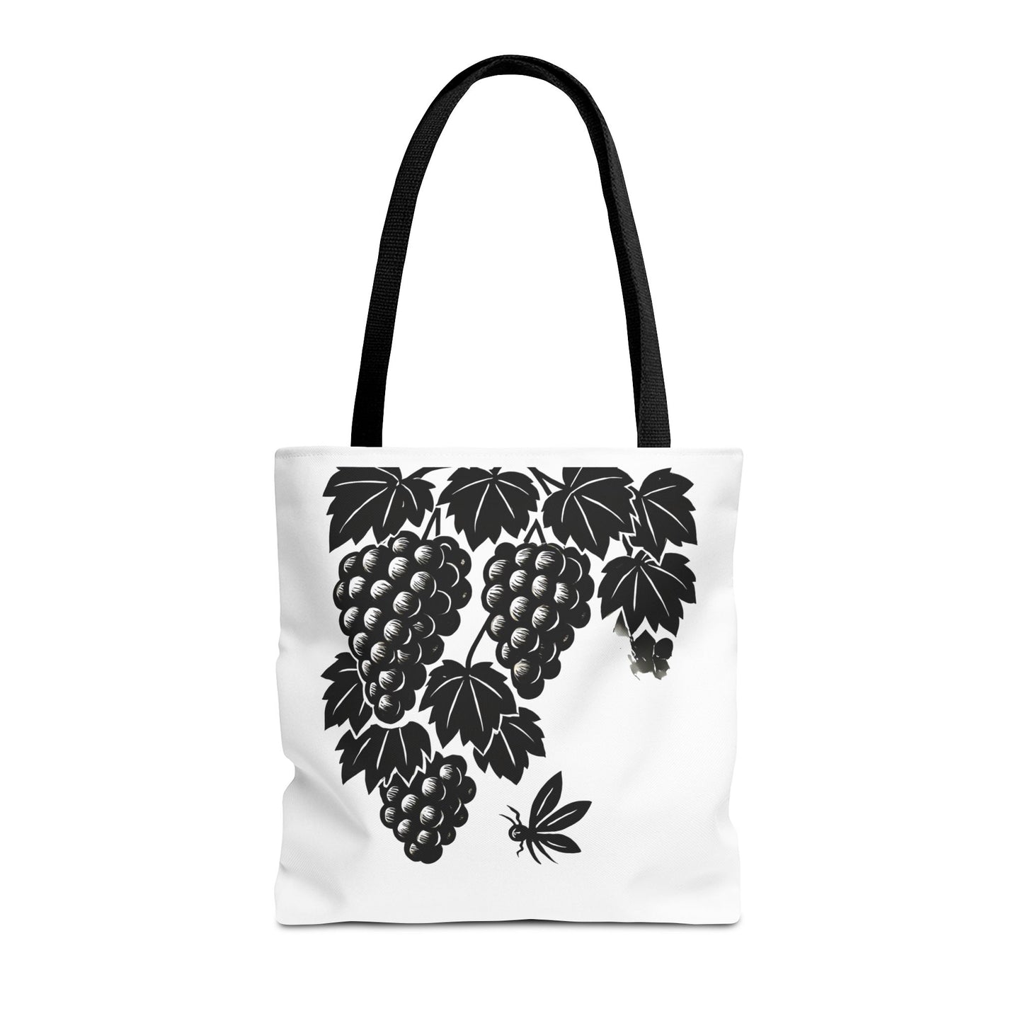 Grape Vine Tote Bag - Stylish Reusable Shopping Bag, Gift for Wine Lovers, Farmers Market Accessory, Elegant Floral Design