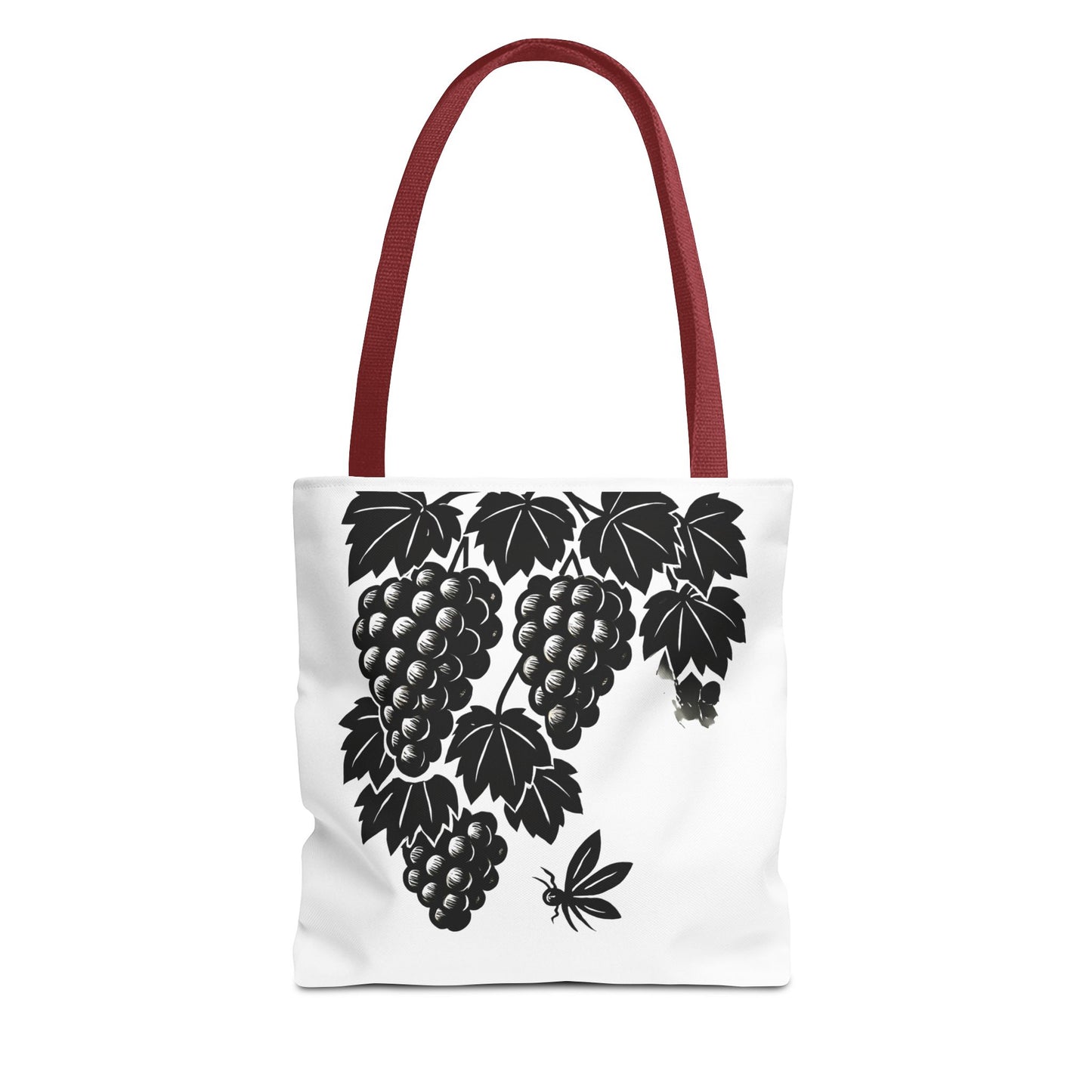 Grape Vine Tote Bag - Stylish Reusable Shopping Bag, Gift for Wine Lovers, Farmers Market Accessory, Elegant Floral Design