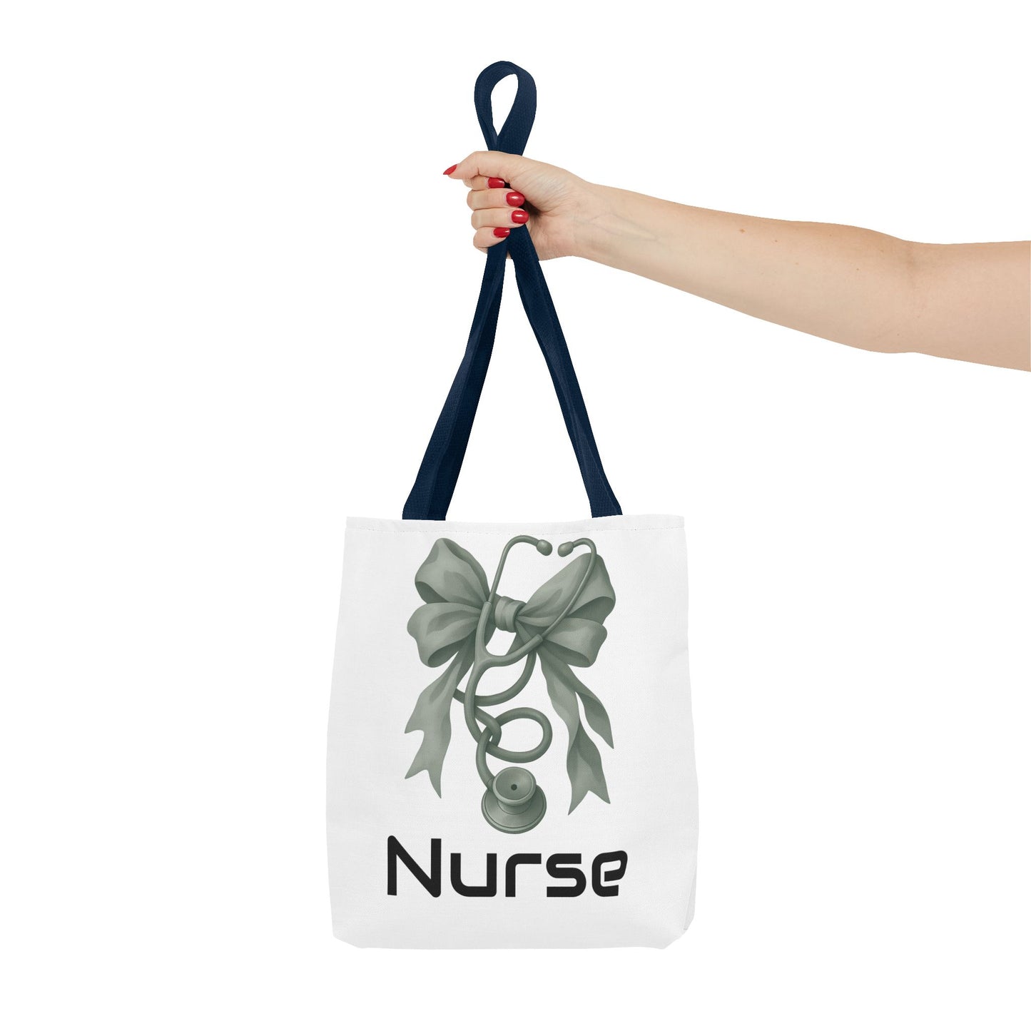 Personalize Nurse Tote Bag with Stethoscope Design | Gift for Healthcare Workers | Nursing School Essentials | Hospital Bag