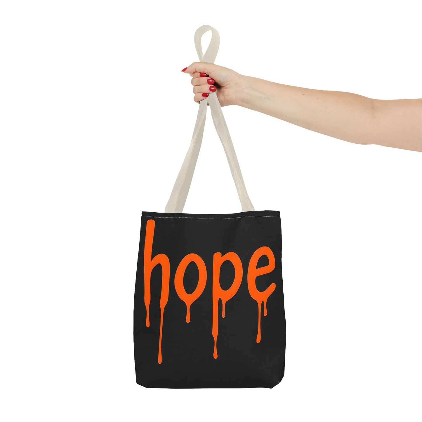 Modern Design Hope Tote Bag - Stylish and Inspirational Shopper, Reusable Grocery Bag, Gift for Friends, Motivational Everyday Use