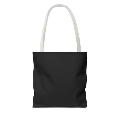 American Patriotic Tote Bag, Best Dad Gift, AOP Tote Bag, Red White Blue Handbag, Foldable Eco-Friendly Grocery Bag