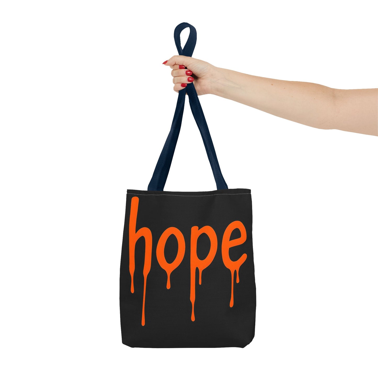 Modern Design Hope Tote Bag - Stylish and Inspirational Shopper, Reusable Grocery Bag, Gift for Friends, Motivational Everyday Use