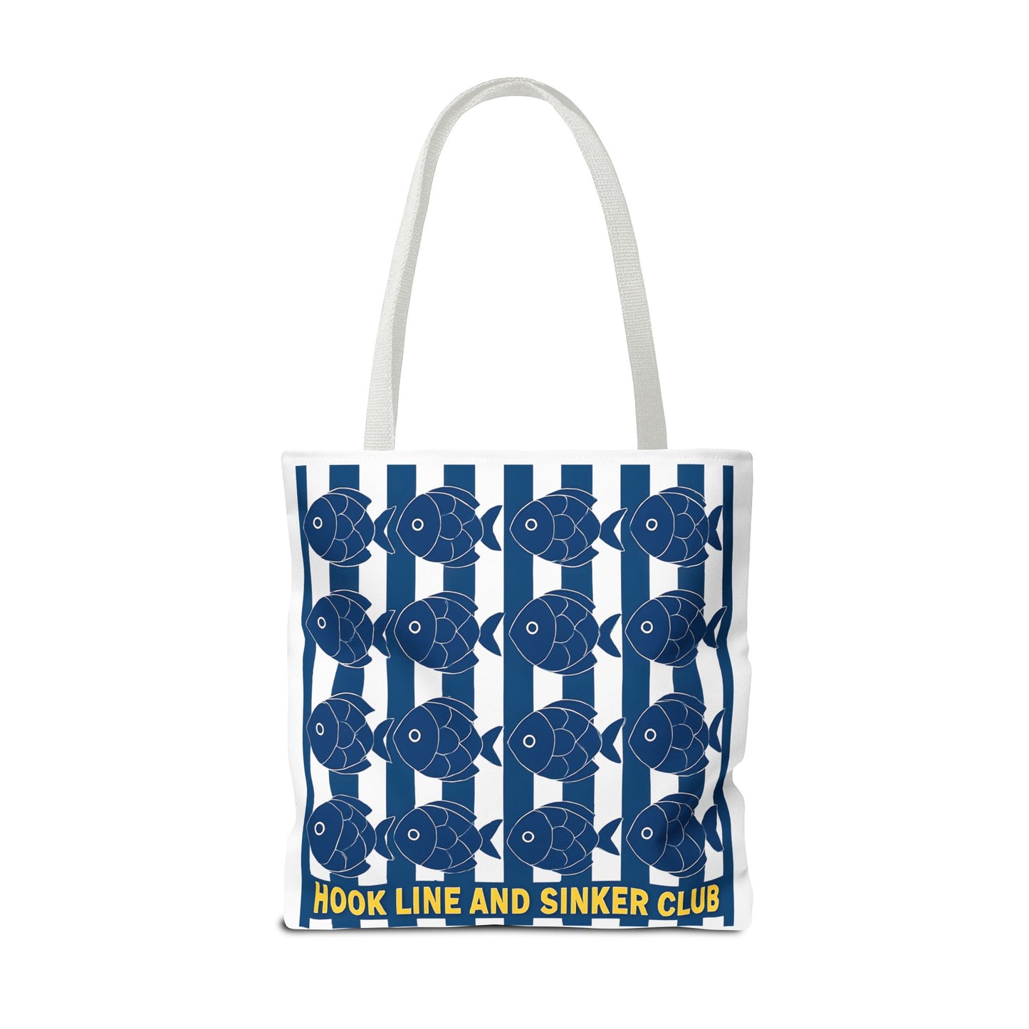 Fishing Tote Bag - Hook Line and Sinker Club - Gift for Anglers, Beach Lovers, Eco-Friendly, Fishing Accessories, Summer