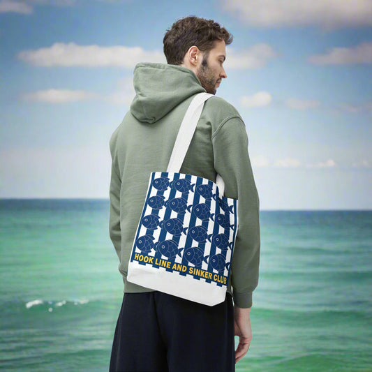 fisherman club tote bag