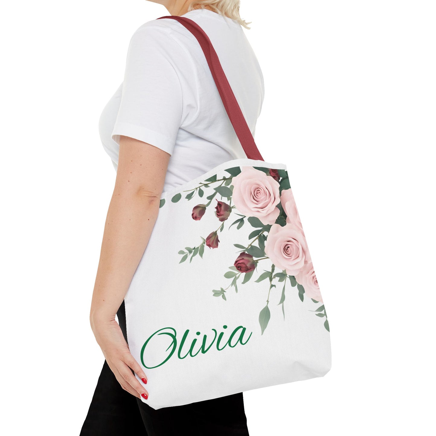 Personalize June Birth Month Tote Bag, Stylish Grocery Bag, Eco-Friendly Market Tote, Personalized Gift for Her