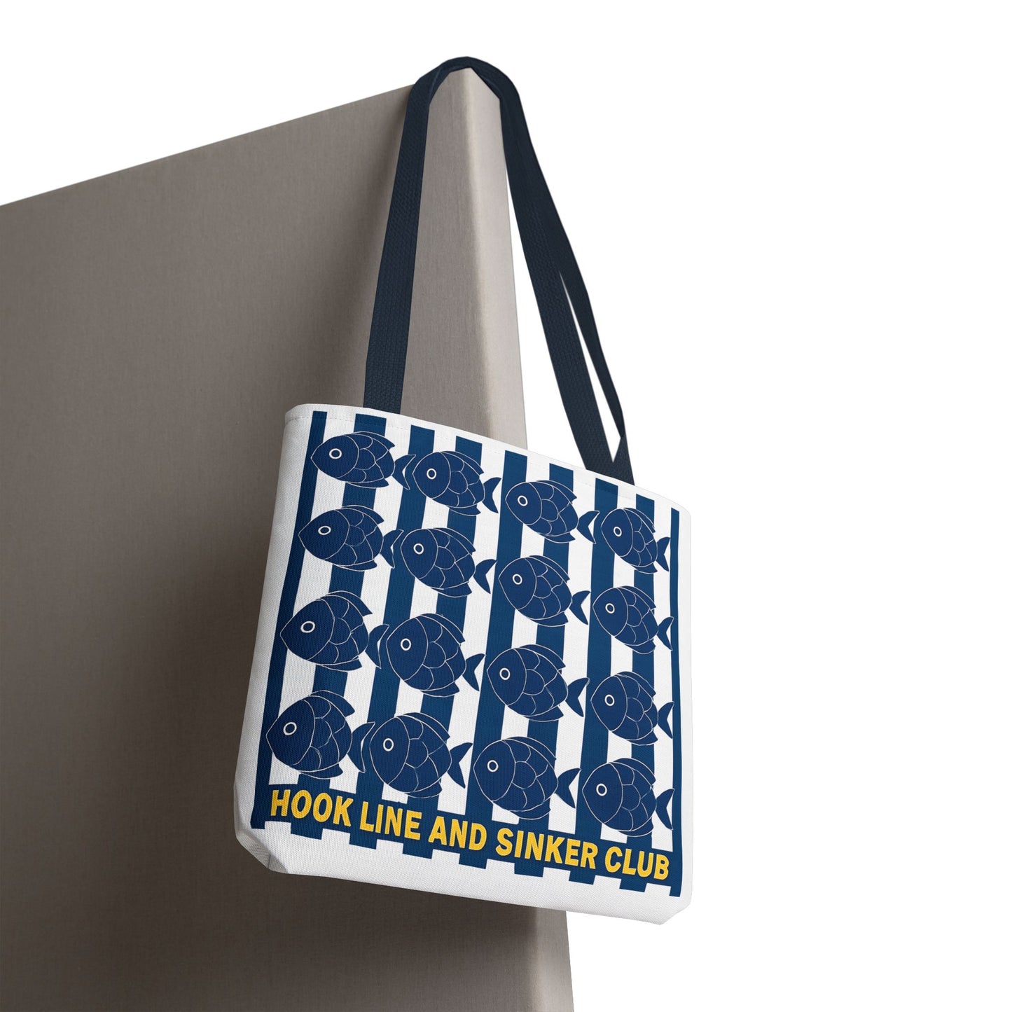 Fishing Tote Bag - Hook Line and Sinker Club - Gift for Anglers, Beach Lovers, Eco-Friendly, Fishing Accessories, Summer
