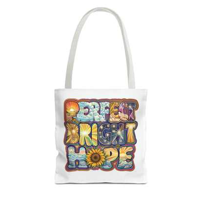 Perfect Bright Hope Tote Bag - Inspirational Faith Design for Everyday Joy