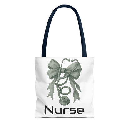 Personalize Nurse Tote Bag with Stethoscope Design | Gift for Healthcare Workers | Nursing School Essentials | Hospital Bag