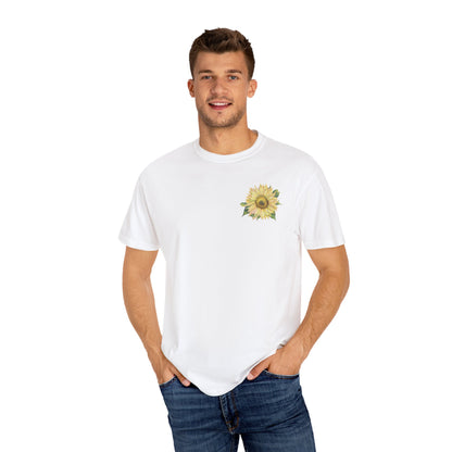 Sunflower Hope Unisex Garment-Dyed T-shirt - Perfect Bright Vibes