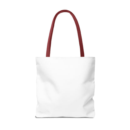 Floral Alphabet C' Tote Bag - Pink Bird Floral Design for Shopping, Work and Beach