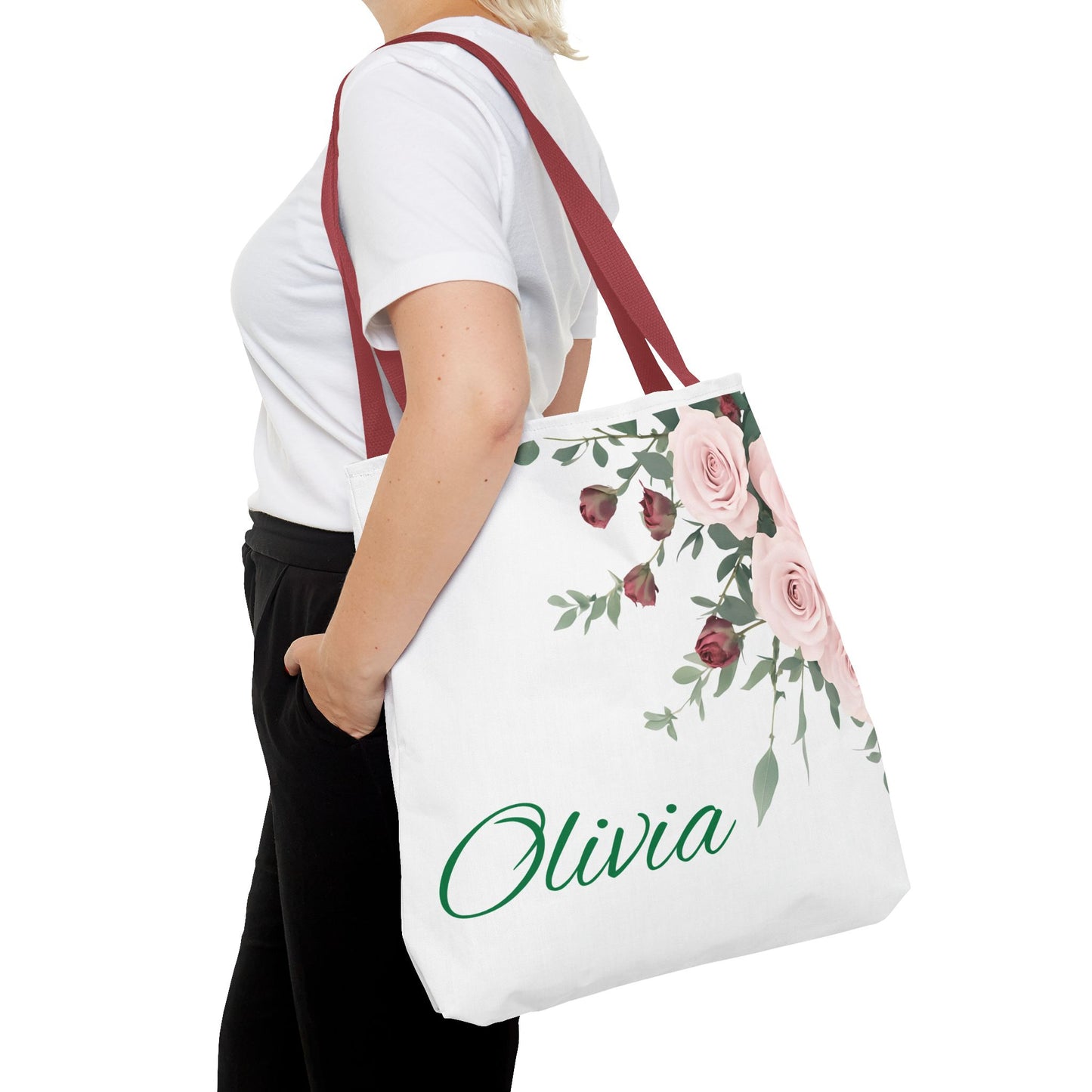 Personalize June Birth Month Tote Bag, Stylish Grocery Bag, Eco-Friendly Market Tote, Personalized Gift for Her