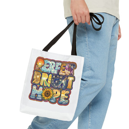 Perfect Bright Hope Tote Bag - Inspirational Faith Design for Everyday Joy