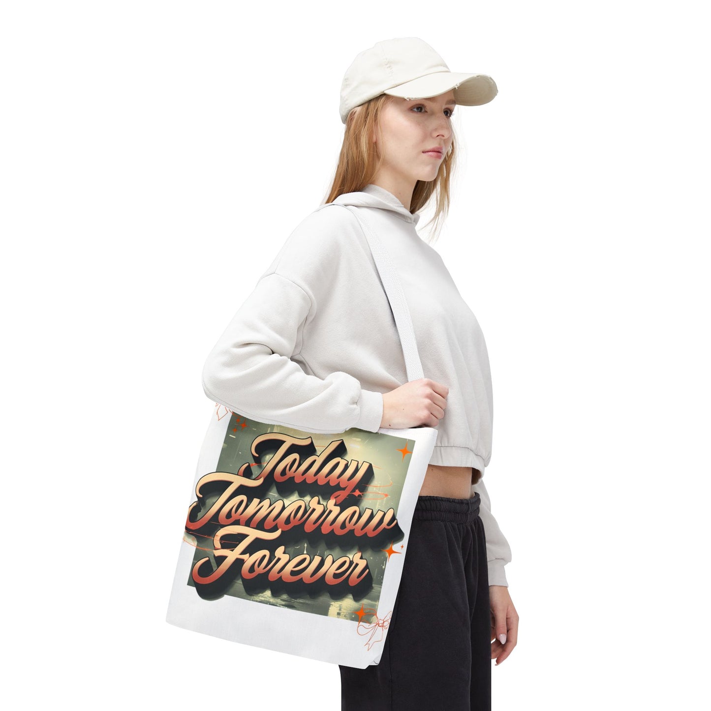 Inspirational Love Tote Bag, Motivational Gift, Everyday Carry, Eco-Friendly, Stylish Reusable Bag, Perfect for Travel and Shopping