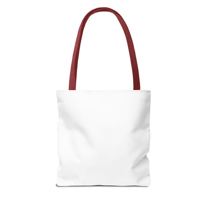 Floral Alphabet C' Tote Bag - Pink Bird Floral Design for Shopping, Work and Beach