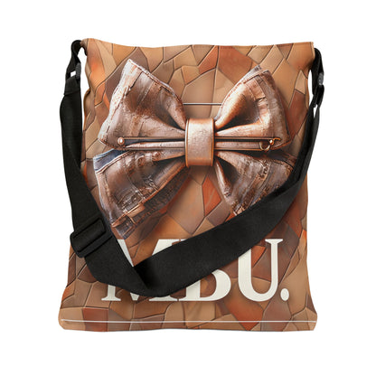Elegant Bow Adjustable Tote Bag | MBU Mother Baby Unit Stylish Shoulder Bag for Everyday Use, Shopping, and Special Occasions
