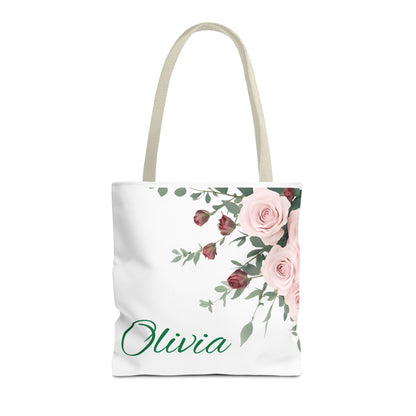 Personalize June Birth Month Tote Bag, Stylish Grocery Bag, Eco-Friendly Market Tote, Personalized Gift for Her