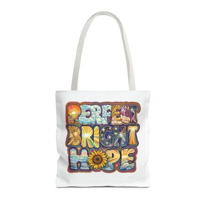 Perfect Bright Hope Tote Bag - Inspirational Faith Design for Everyday Joy