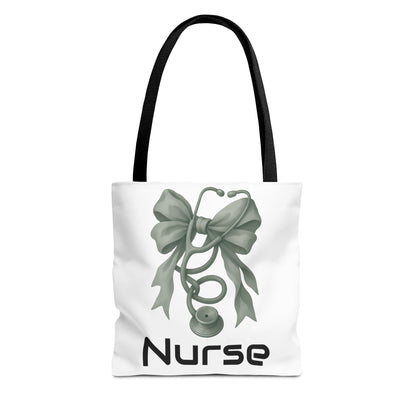 Personalize Nurse Tote Bag with Stethoscope Design | Gift for Healthcare Workers | Nursing School Essentials | Hospital Bag