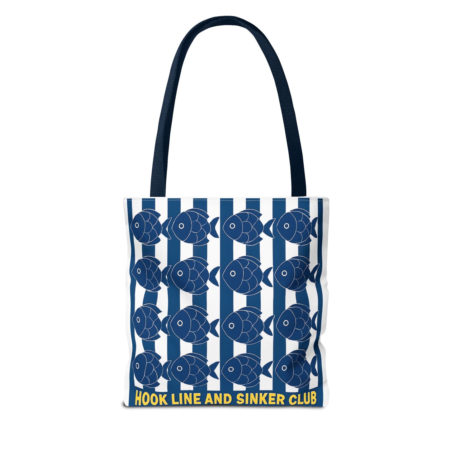 Fishing Tote Bag - Hook Line and Sinker Club - Gift for Anglers, Beach Lovers, Eco-Friendly, Fishing Accessories, Summer