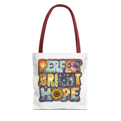 Perfect Bright Hope Tote Bag - Inspirational Faith Design for Everyday Joy