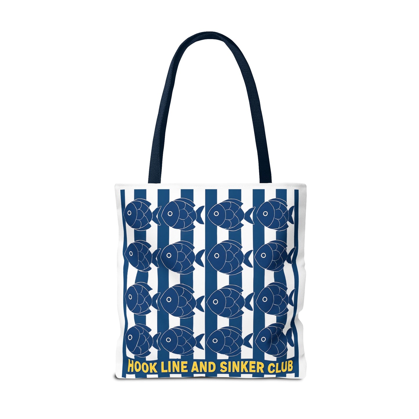 Fishing Tote Bag - Hook Line and Sinker Club - Gift for Anglers, Beach Lovers, Eco-Friendly, Fishing Accessories, Summer