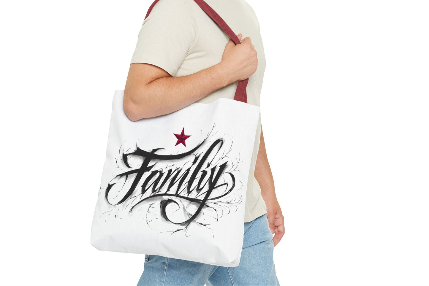 Family Tote Bag, Family Reunion Gift, Reusable Grocery Shopping Bag