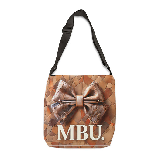Elegant Bow Adjustable Tote Bag | MBU Mother Baby Unit Stylish Shoulder Bag for Everyday Use, Shopping, and Special Occasions