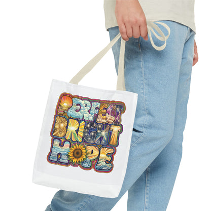 Perfect Bright Hope Tote Bag - Inspirational Faith Design for Everyday Joy