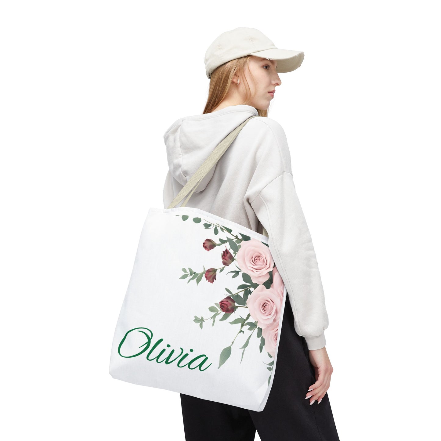 Personalize June Birth Month Tote Bag, Stylish Grocery Bag, Eco-Friendly Market Tote, Personalized Gift for Her