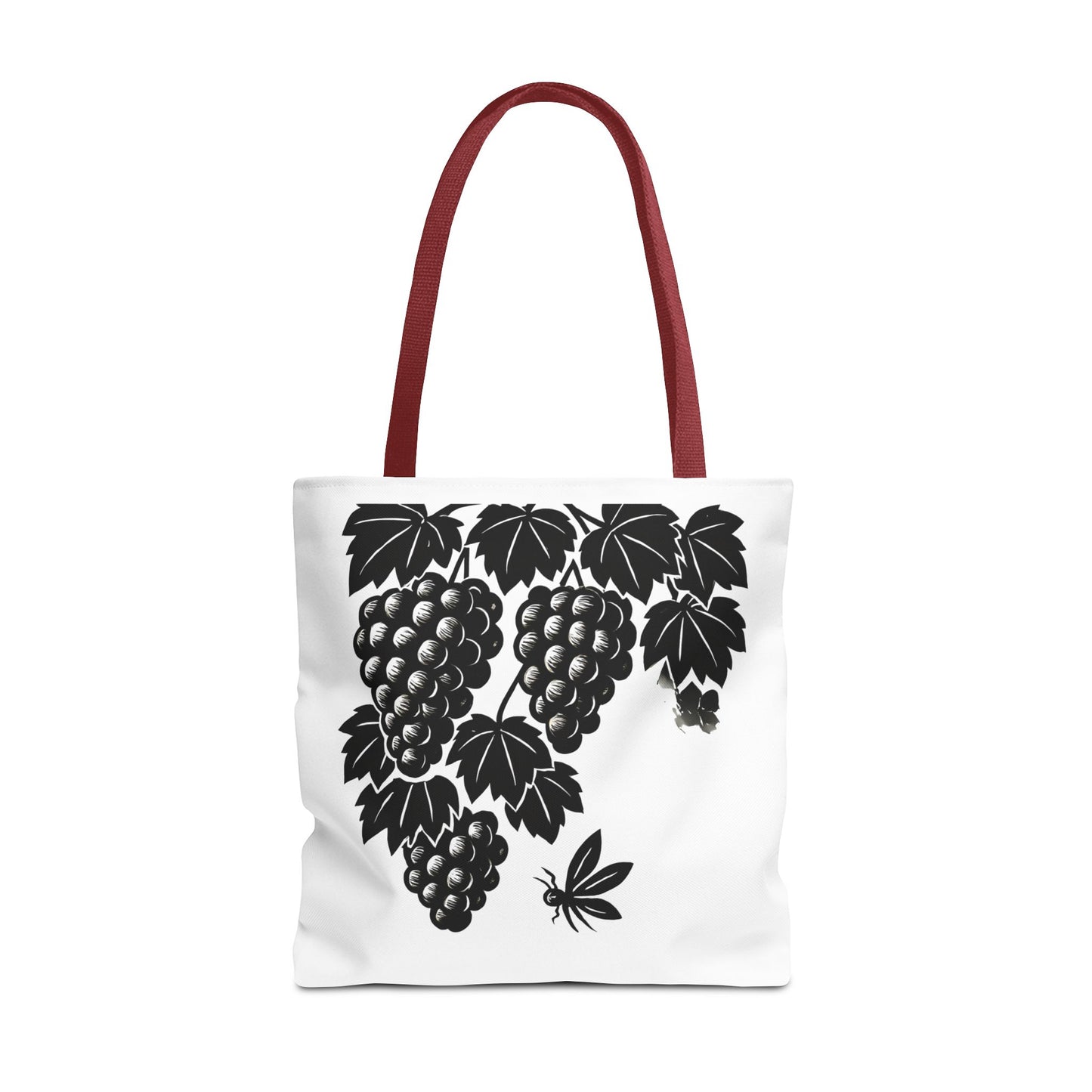 Grape Vine Tote Bag - Stylish Reusable Shopping Bag, Gift for Wine Lovers, Farmers Market Accessory, Elegant Floral Design