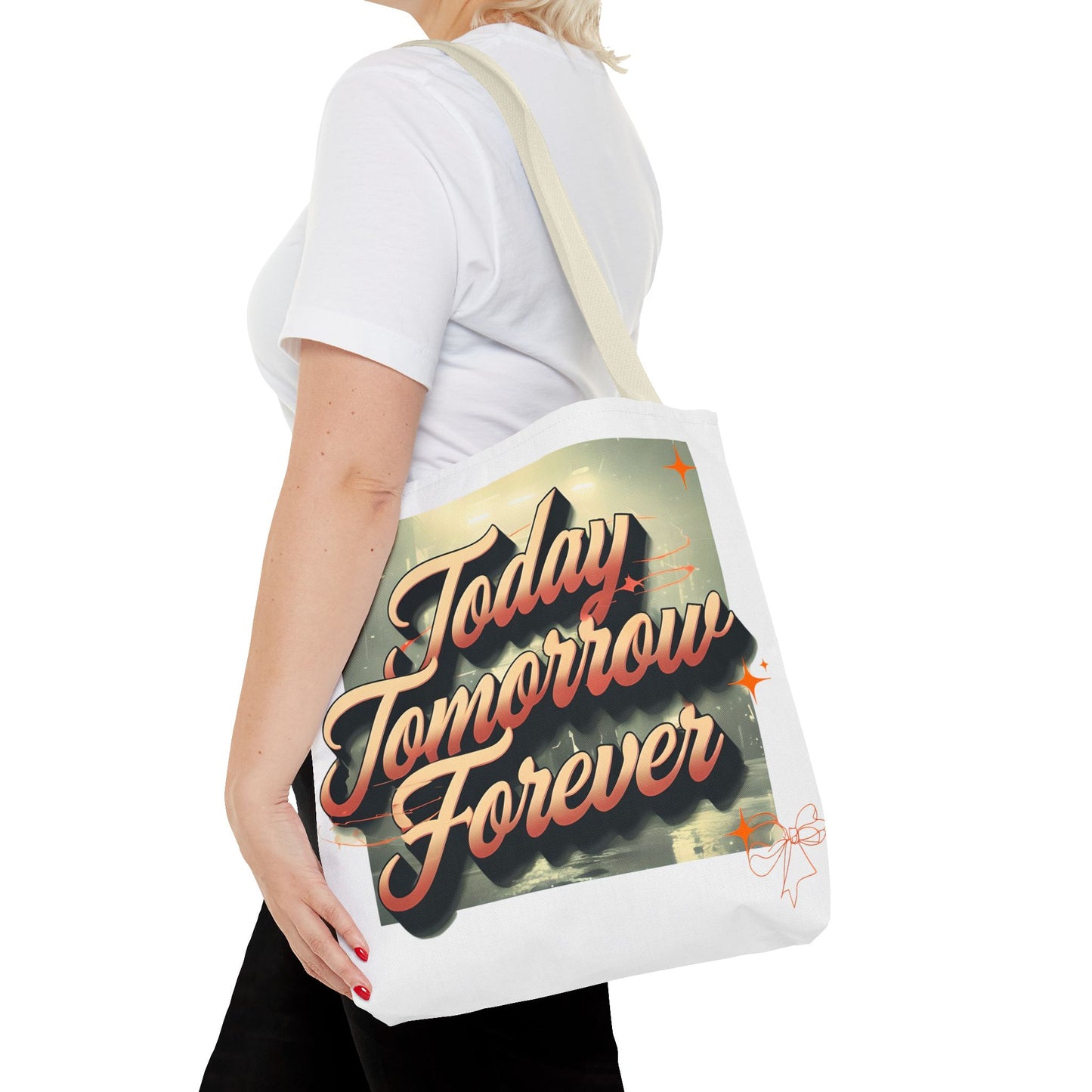 Inspirational Love Tote Bag, Motivational Gift, Everyday Carry, Eco-Friendly, Stylish Reusable Bag, Perfect for Travel and Shopping