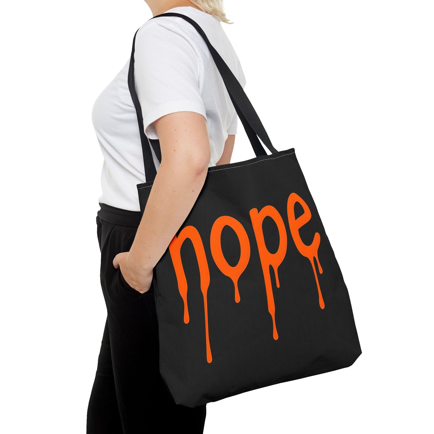 Modern Design Hope Tote Bag - Stylish and Inspirational Shopper, Reusable Grocery Bag, Gift for Friends, Motivational Everyday Use